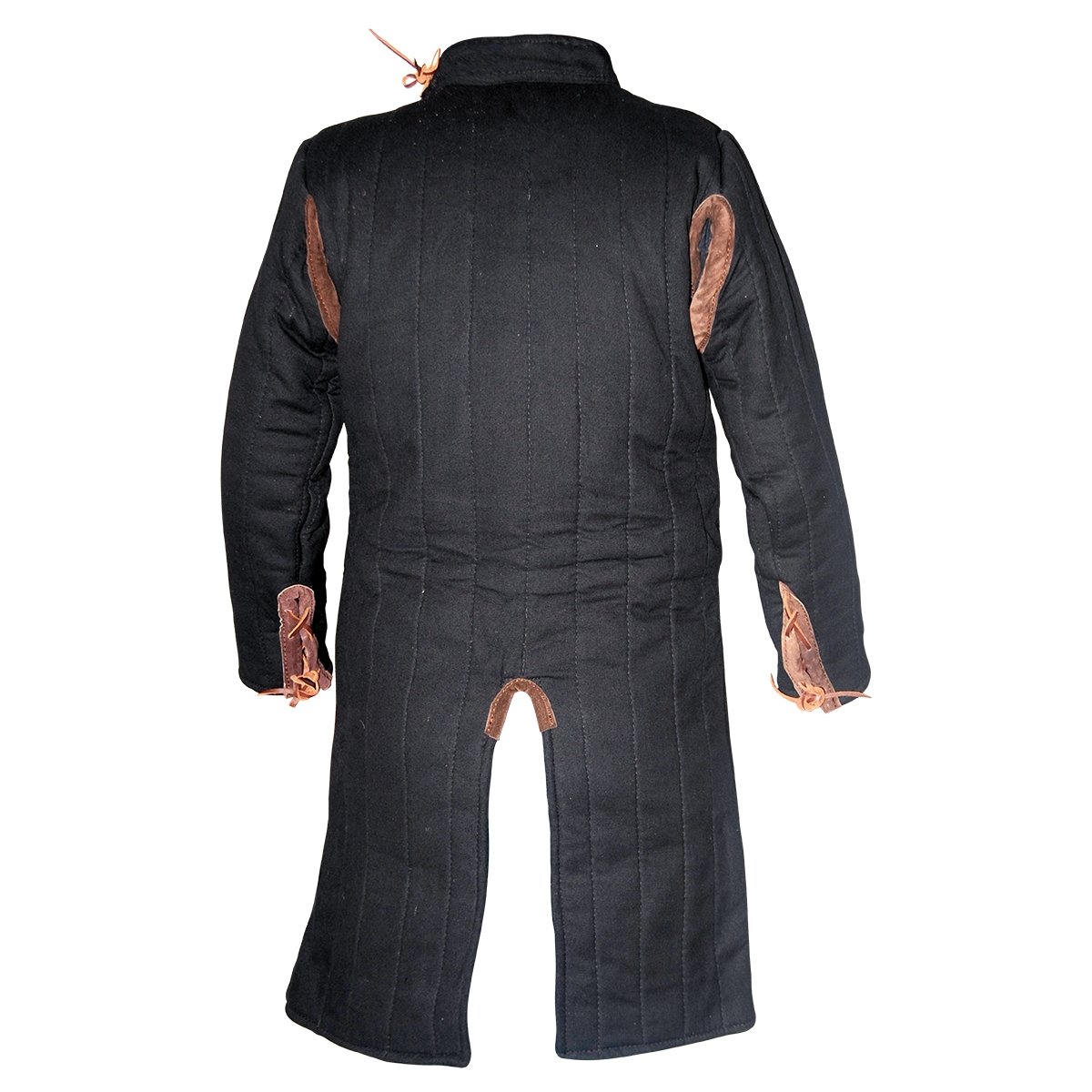Einfacher Gambeson – schwarz, Größe XXL