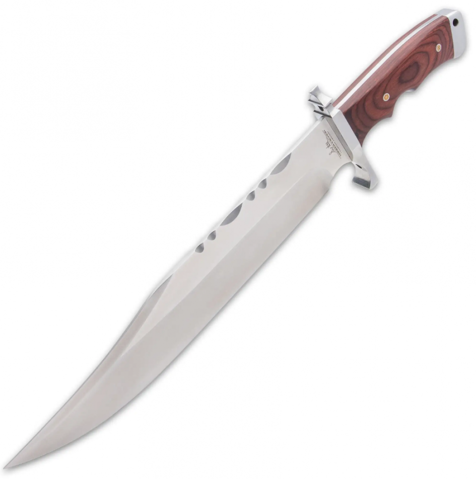 Hibben Bloodwood Magnum Bowie Messer mit Scheide