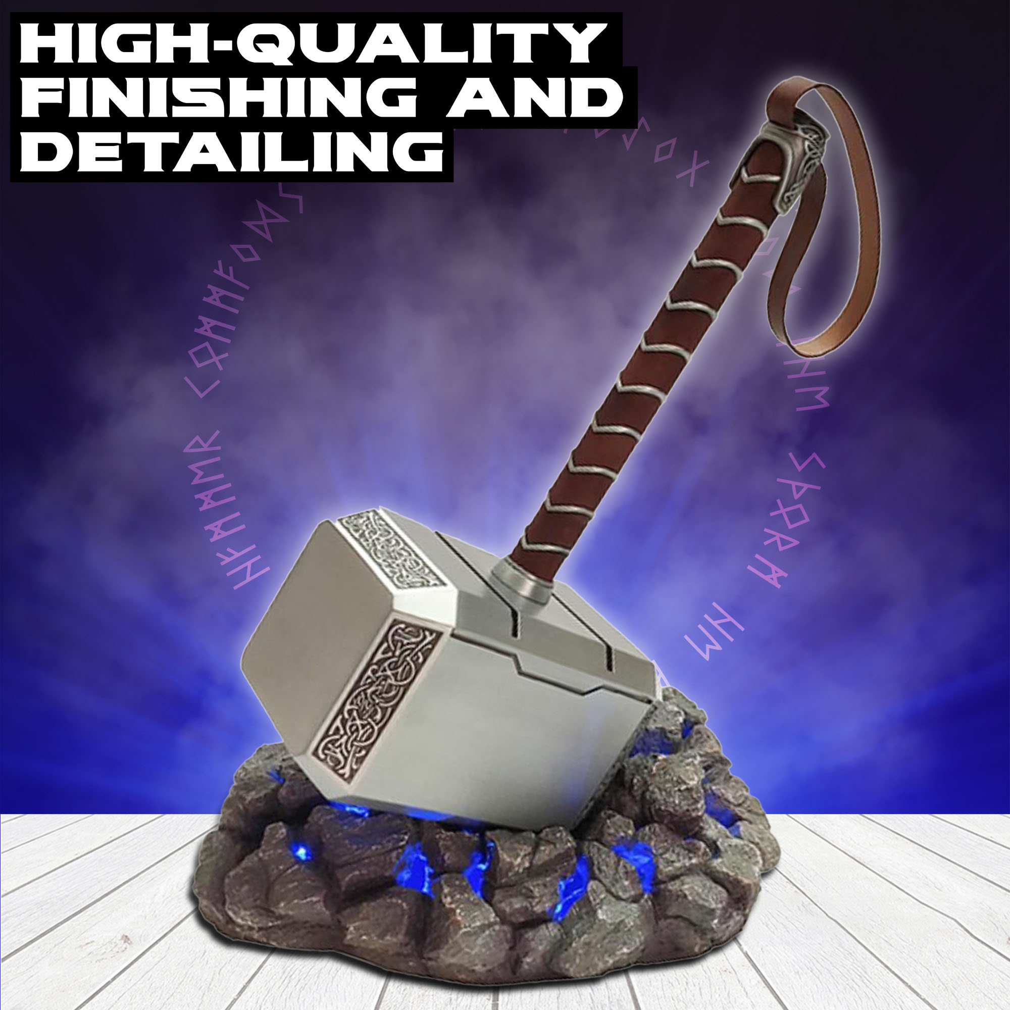 Thor Hammer mit Led Base