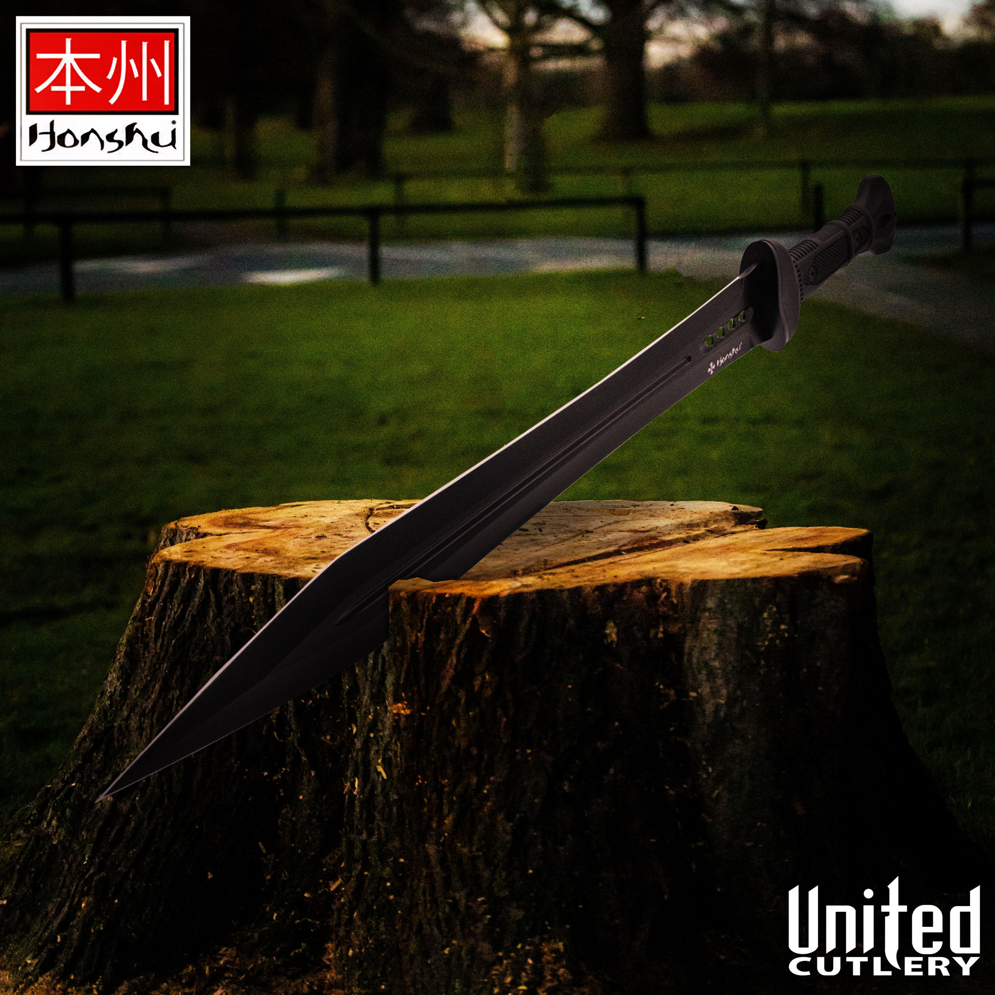 Honshu Midnight Forge Gladiator mit Scheide