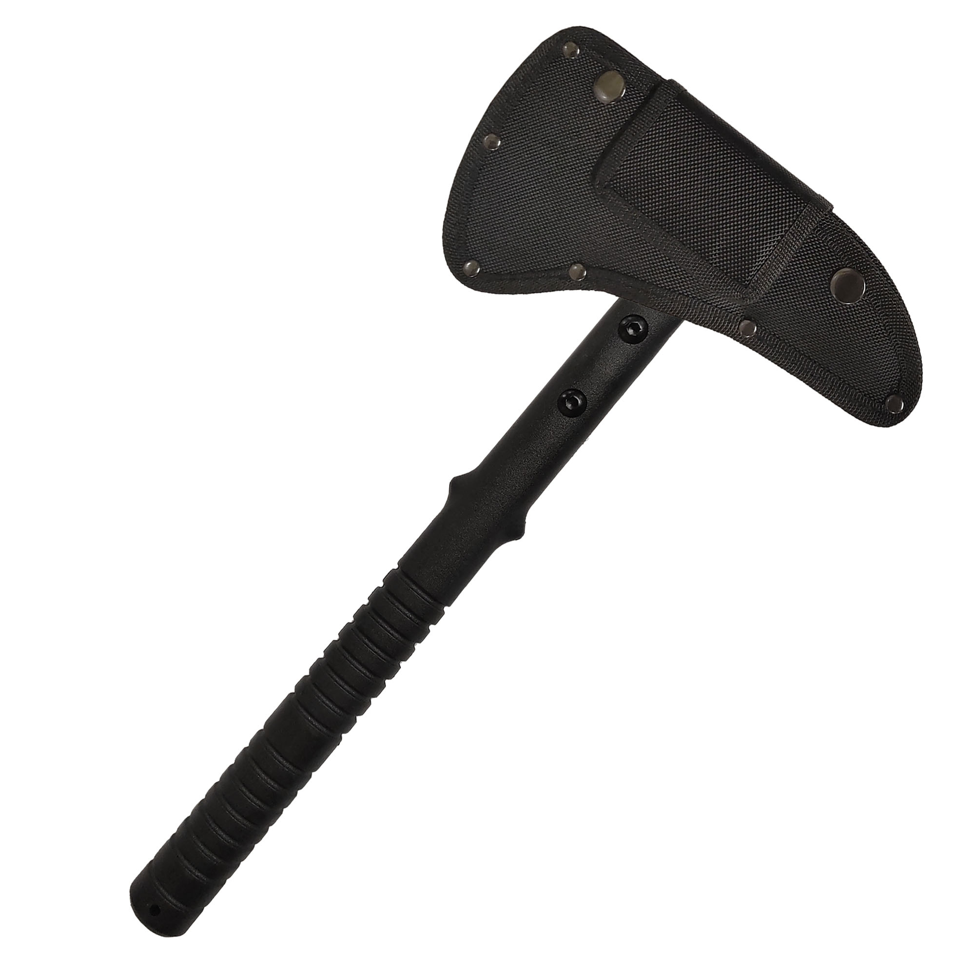 Outdoor Axt mit Stachelkopf und Scheide