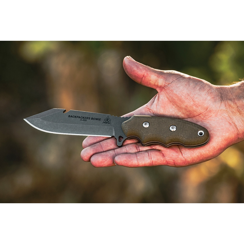 Backpacker's Bowie Messer