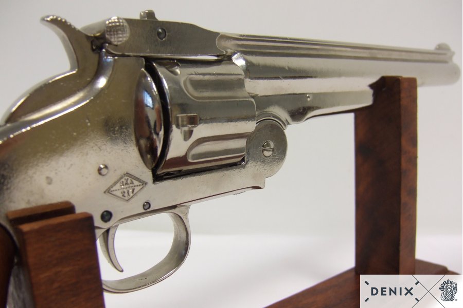 Armee-Revolver, vernickelt