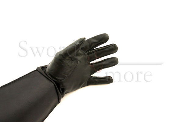 Leder Kampfhandschuh Größe L