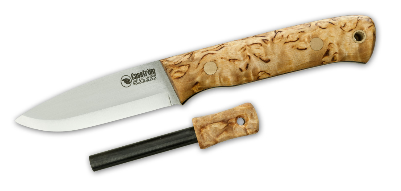 Woodsman - K720/Scandi/Maserbirke/Feuerstahl
