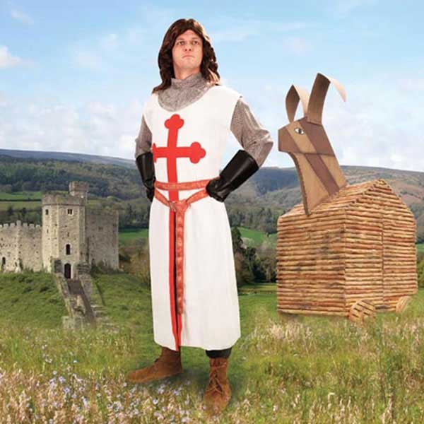 Monty Python - Sir Galahad Kostüm, Größe S/M