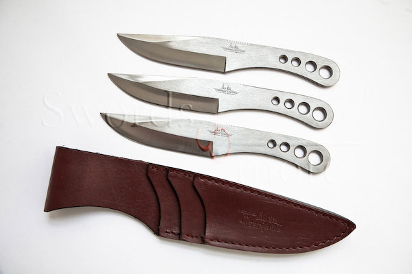 Hibben Wurfmesser Set mit Zielscheibe