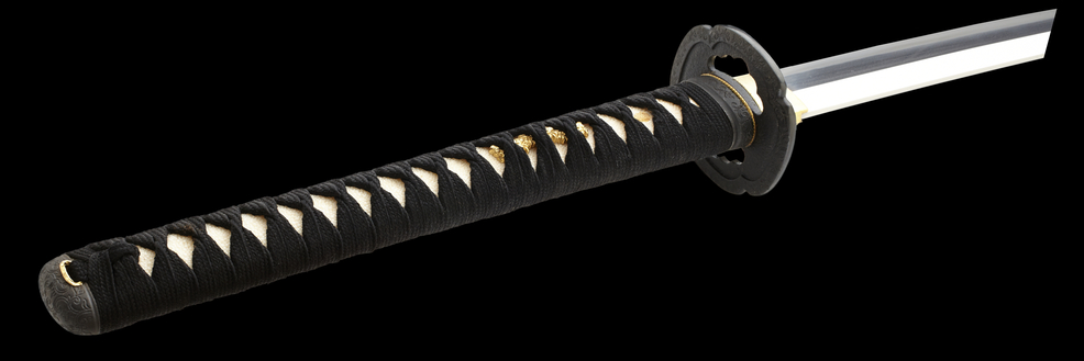 72.39 cm Daimyo F/F Tri-Steel Shobu Katana in Mokko Vine