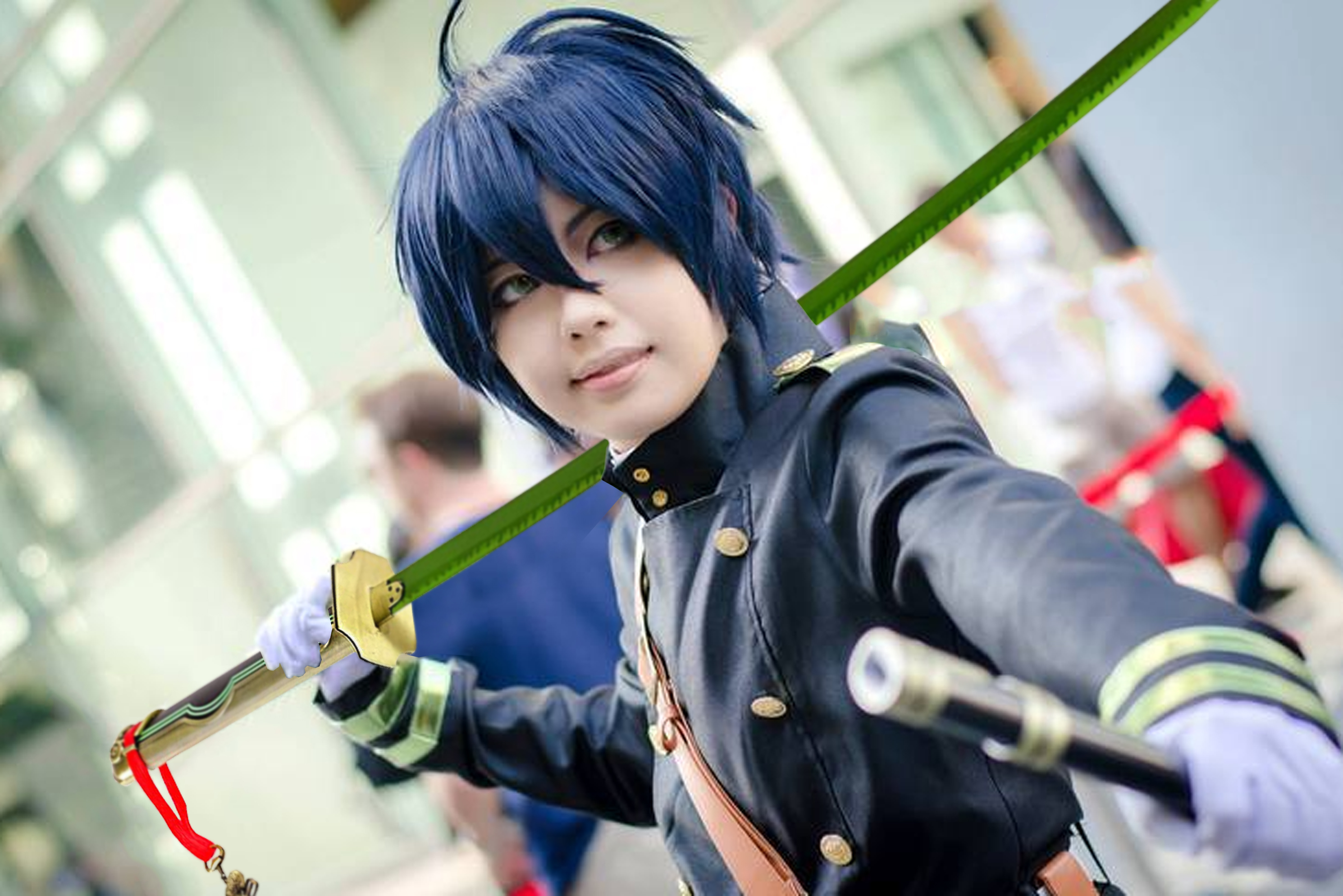 Seraph of the End - Yuichiro Hyakuya Schwert, handgeschmiedet