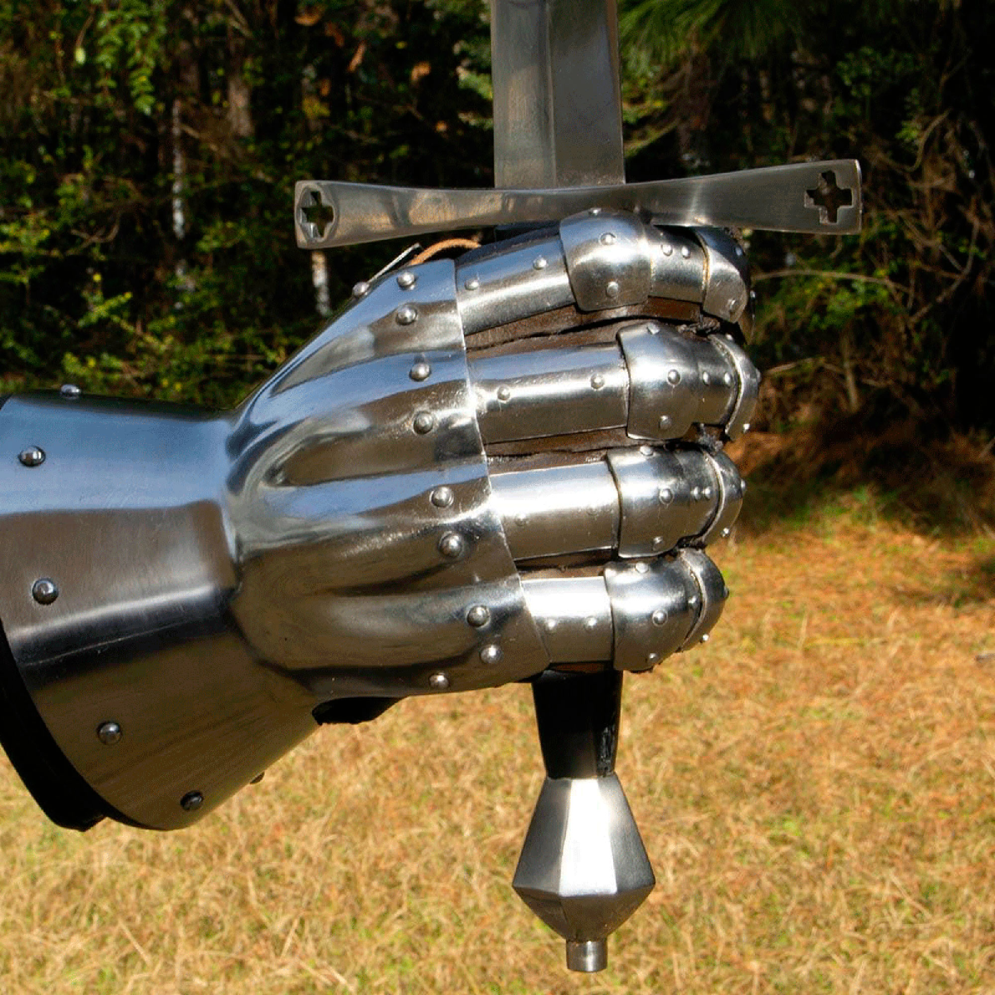 Gelenkige Sanduhr Gauntlets