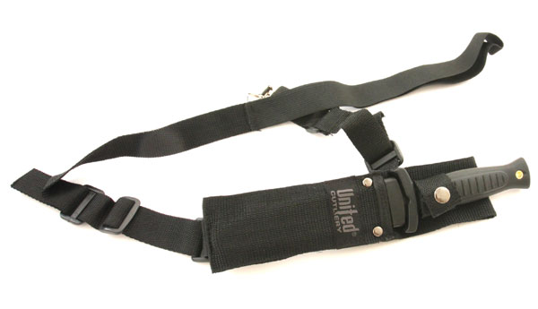 Combat Commander Stiefelmesser mit Schultergurt