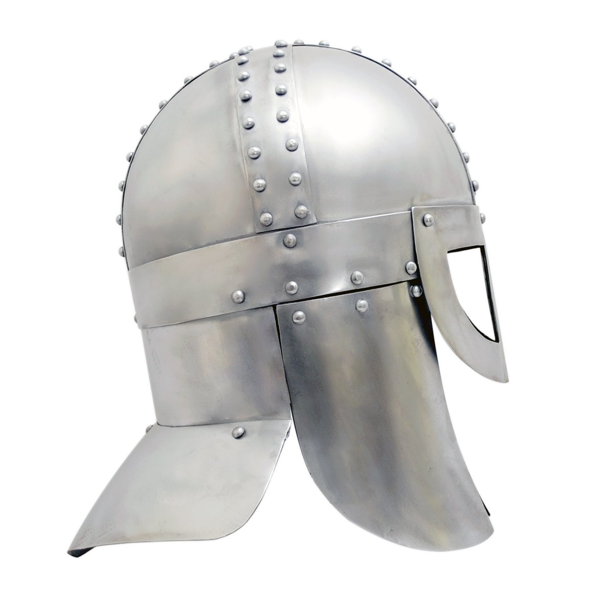 Wikingerhelm -16 G Eisen mit Lederfutter