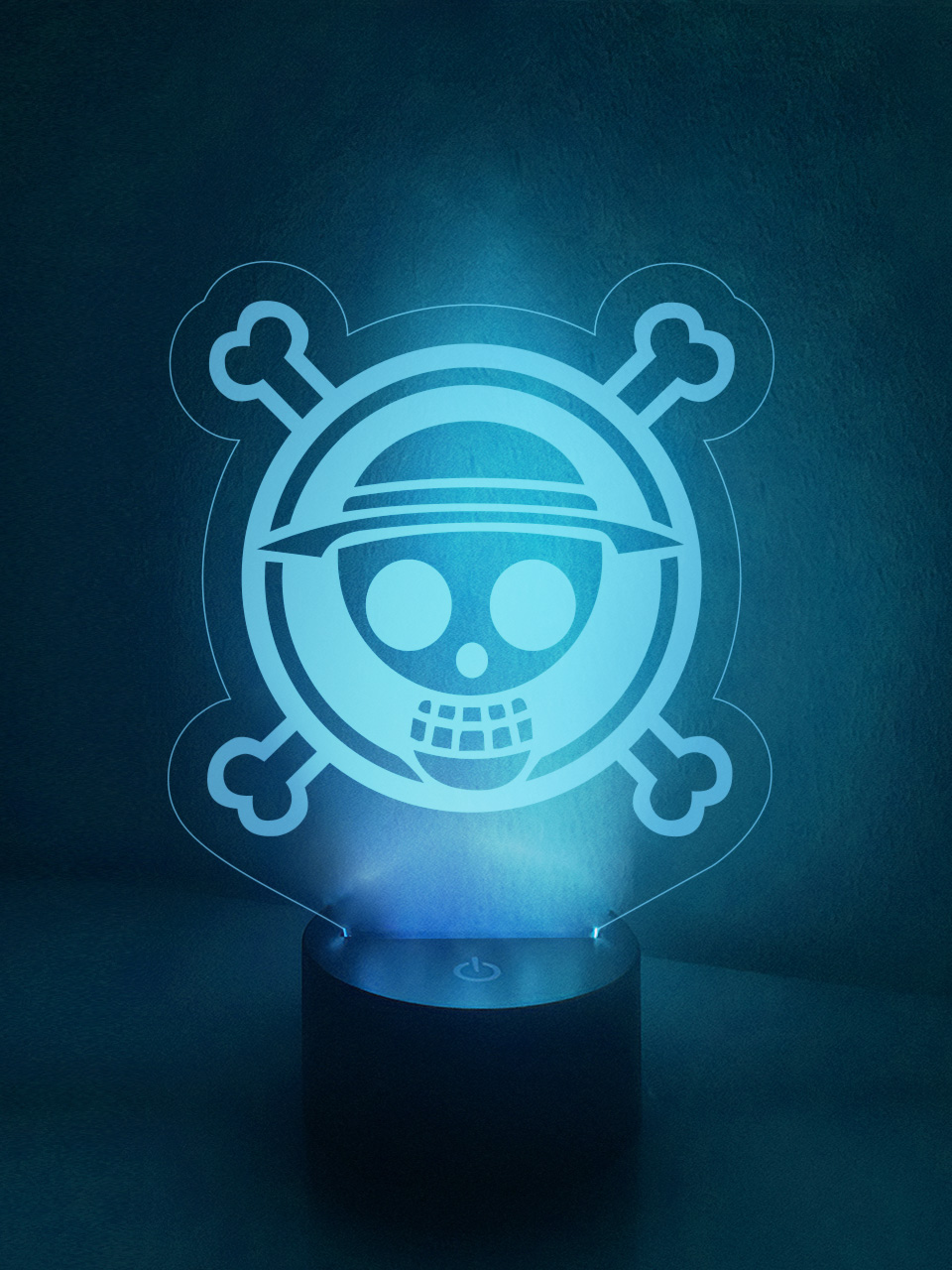 One Piece Logo Lampe