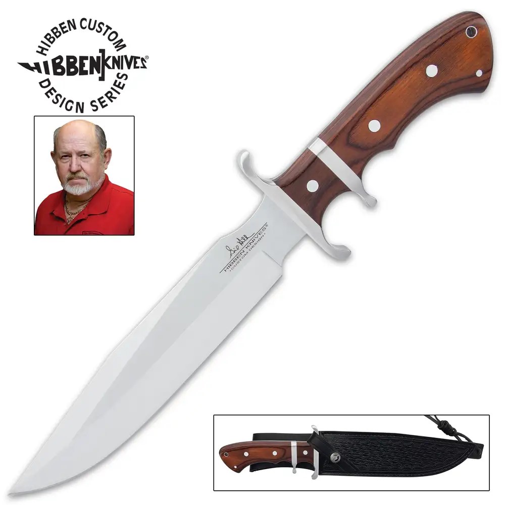 Hibben Sub-Hilt Fighter Messer mit Scheide