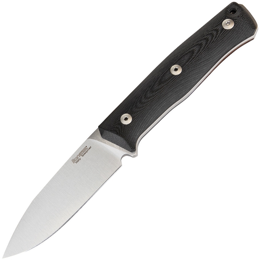 B35 mit festgestellter Klinge  Schwarz G10 