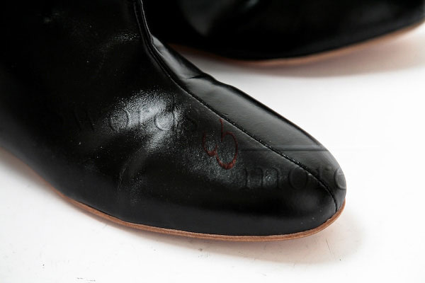 Mittelalterliche Lederstiefel, Größe 40