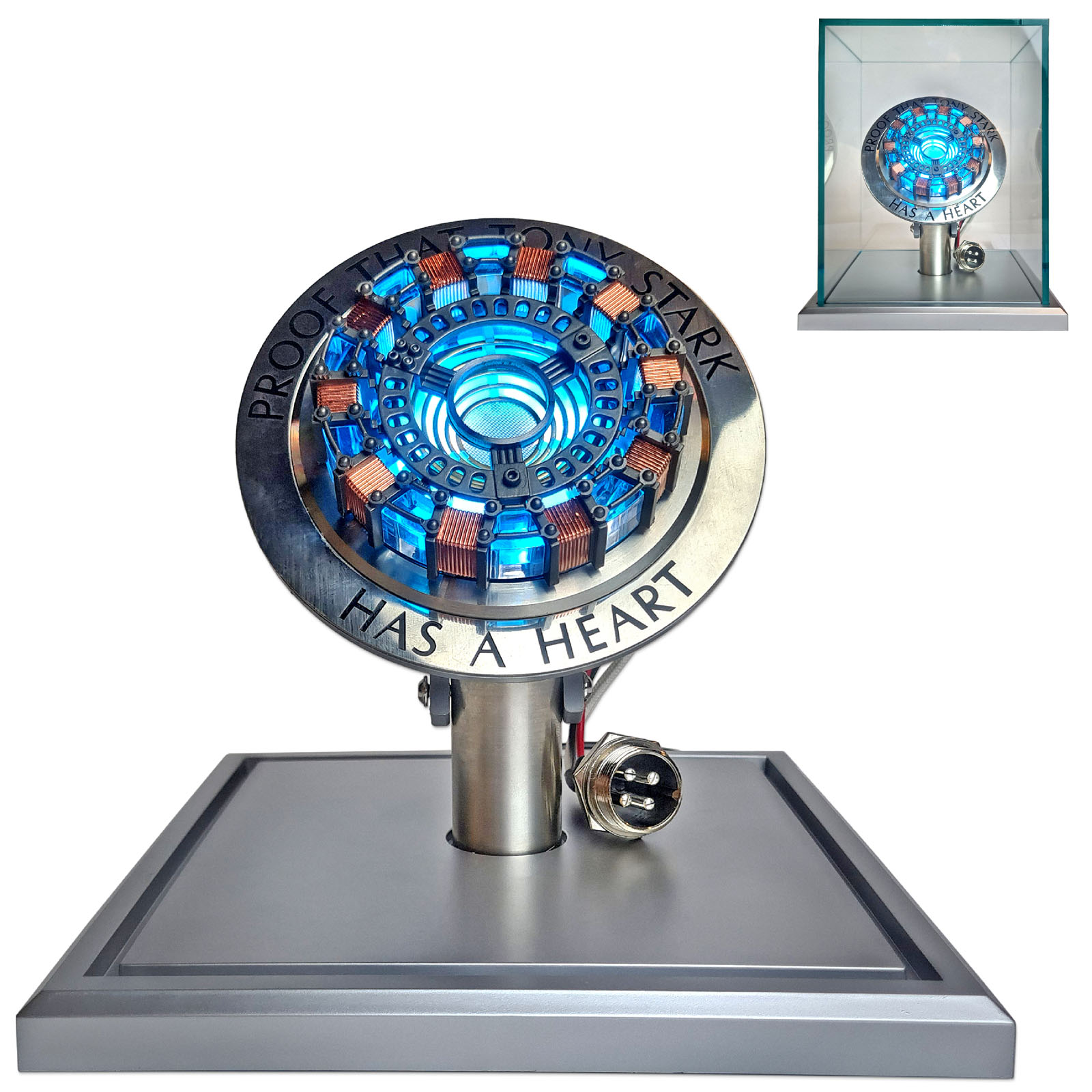 The Avengers: Iron Man MK1 Arc Reaktor LED Licht im Maßstab 1:1 