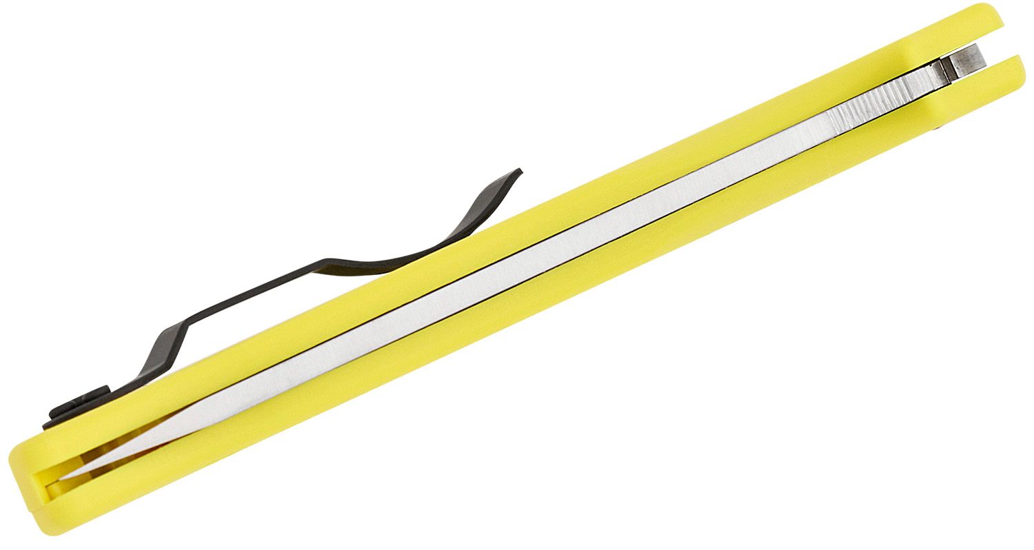 Stretch 2 XL, gezahnte Klinge, gelbe FRN-Griffe