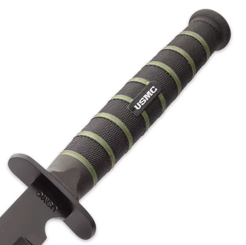 USMC Blackout Combat Tanto mit Nylonscheide
