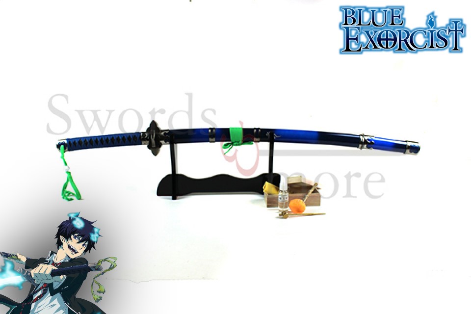 Blue Exorcist - Rin Okumura Schwert - gefaltet - Set