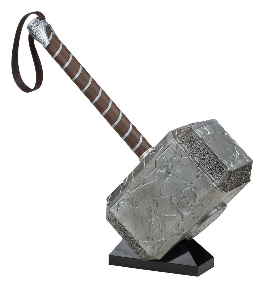 Thor: Love and Thunder Marvel Legends Mighy Thor Elektronischer Hammer Mjolnir 49 cm