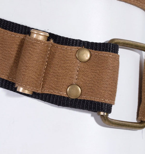Steampunk Tasche mit Gürtel braun
