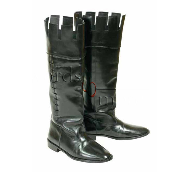 Lederstiefel, Größe 41