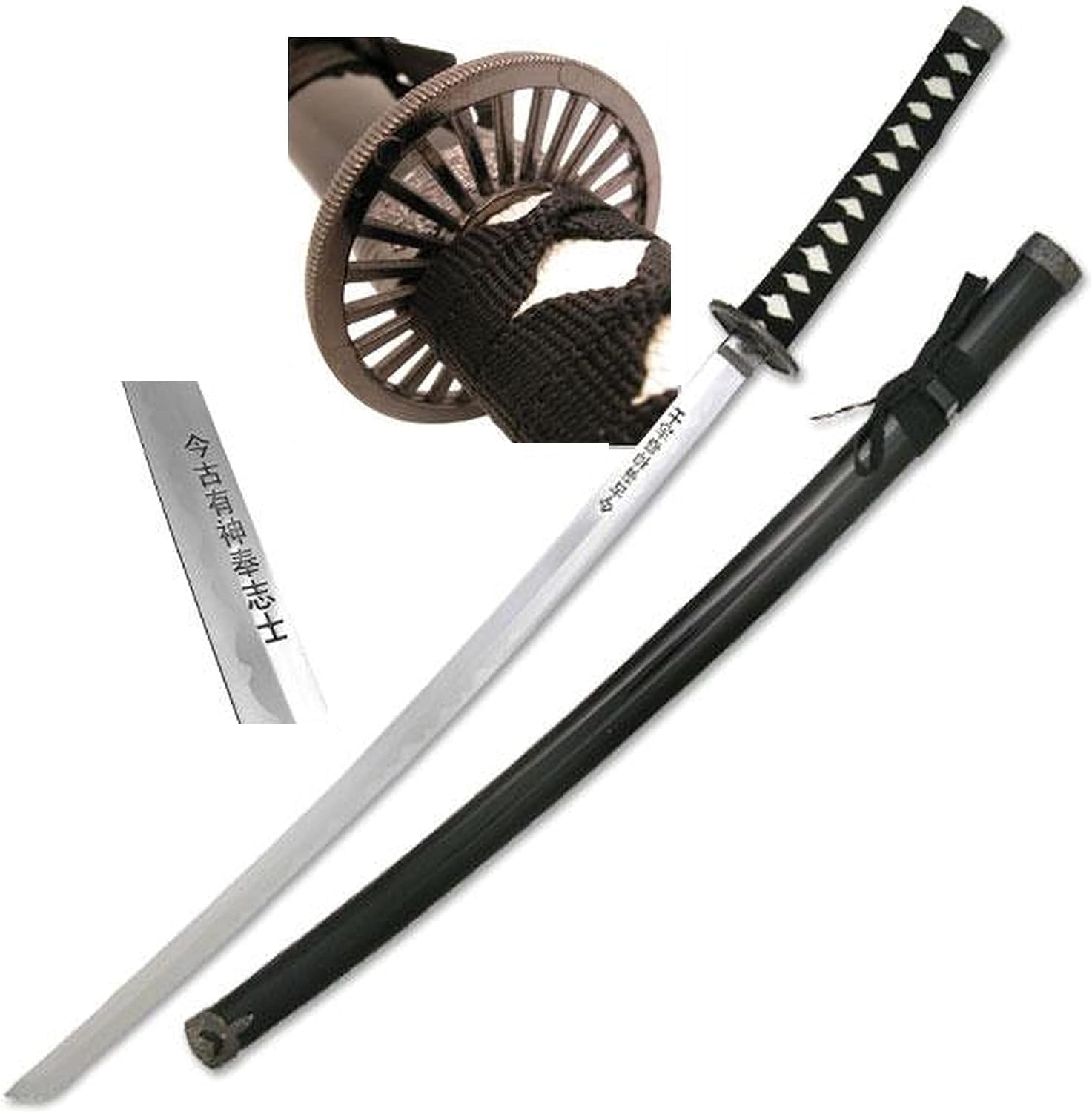 Katana der Heiligen Sakura – Meisterhaftes Samurai-Schwert mit Scheide