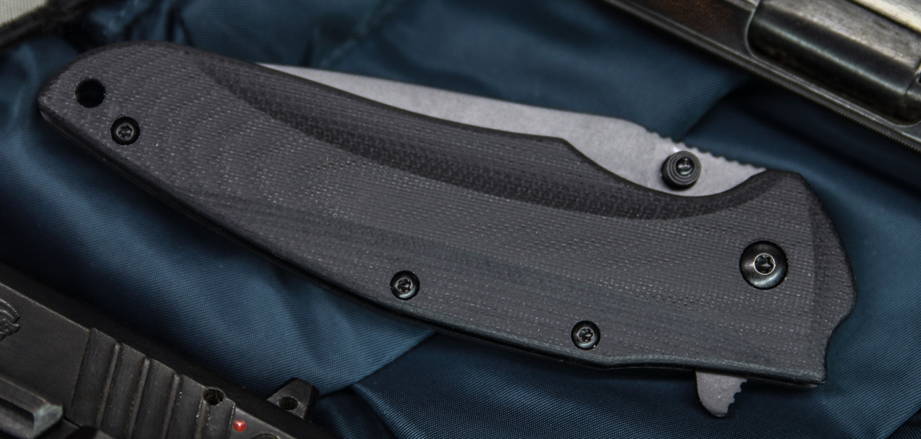 Zedd EDC Flipper mit schwarzem Ti