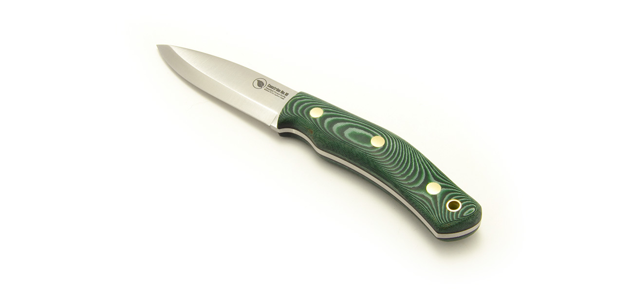 No.10 SFK - K720/Scandi/Grünes Micarta