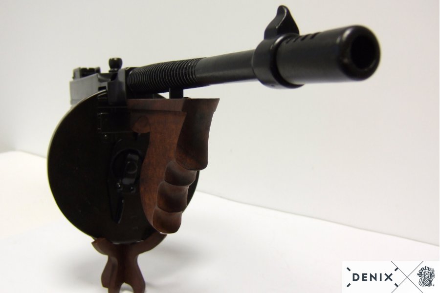 Thompson M1 Mafia-MG, rundes Magazin, USA 1928