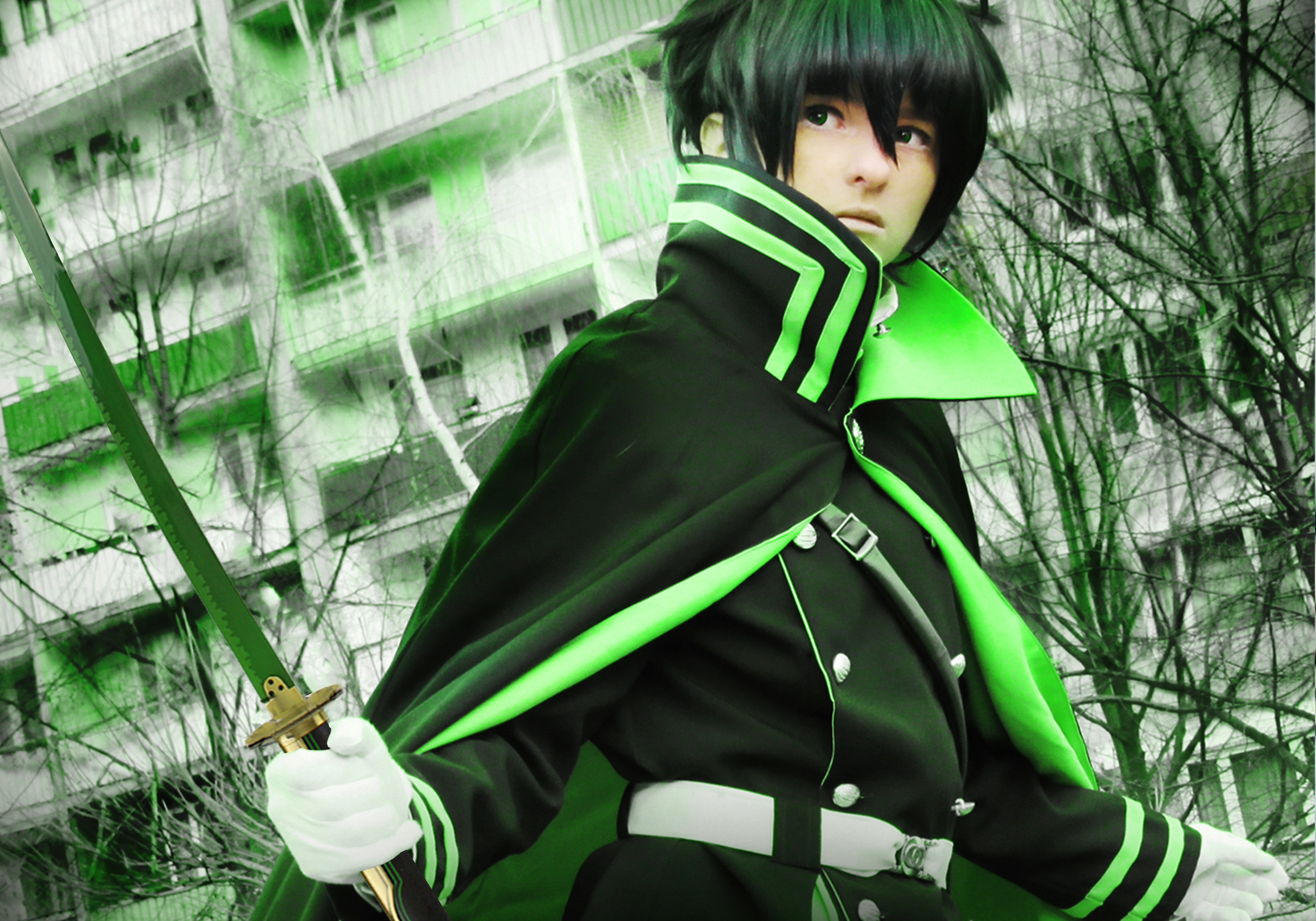 Seraph of the End - Yuichiro Hyakuya Schwert, handgeschmiedet