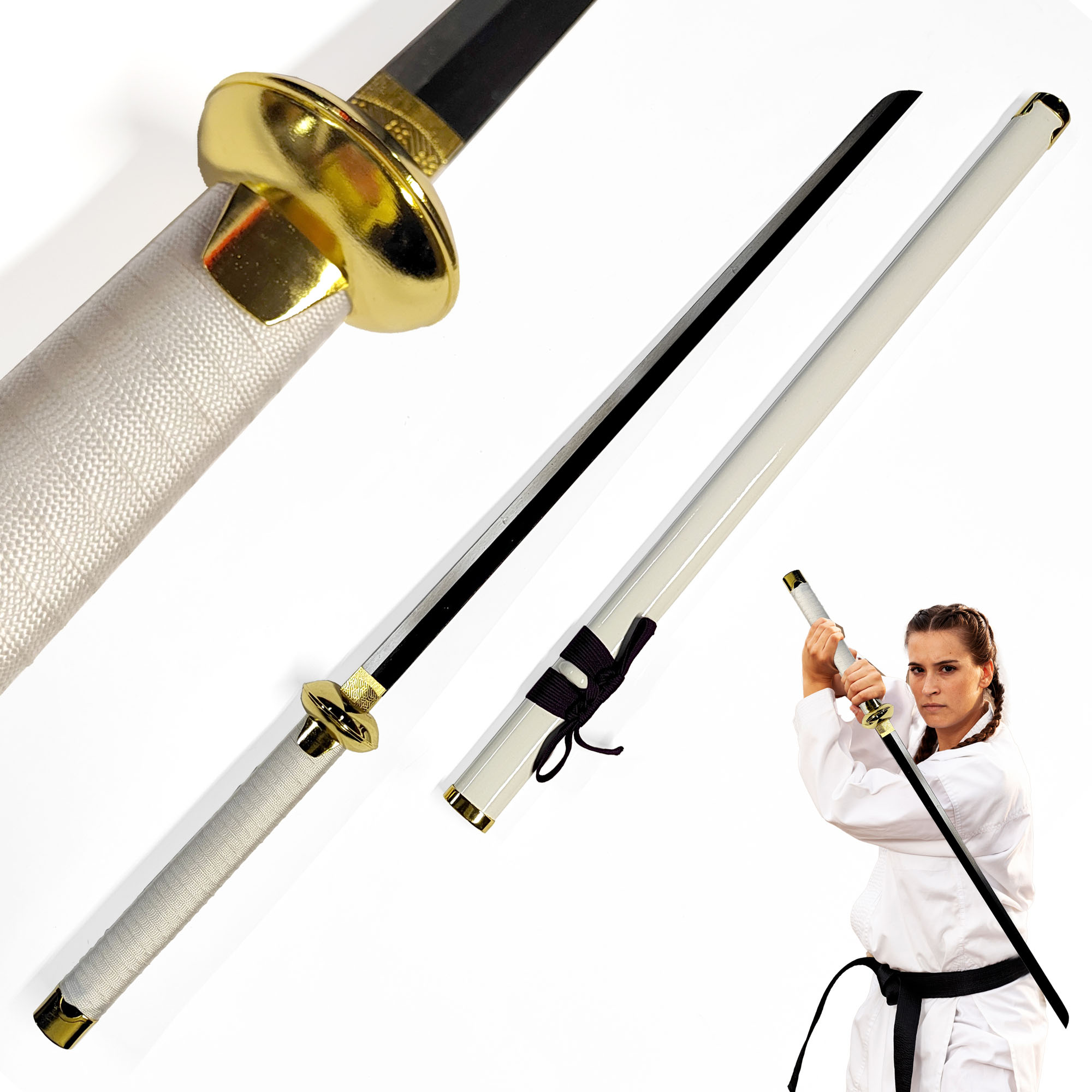 Anime - Uzumaki Boruto Schwert mit Scheide, Samuraischwert, Katana Schwert, Stahl Schwert, Anime Manga, Anime Shippuden, Anime Kostüm & Anime Geschenke