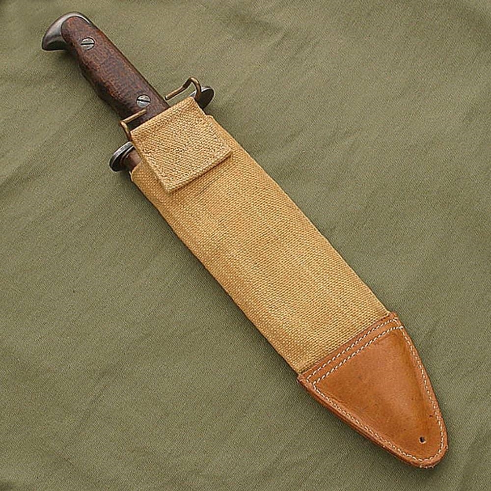 US Modell 1917 Bolomesser mit Scheide 