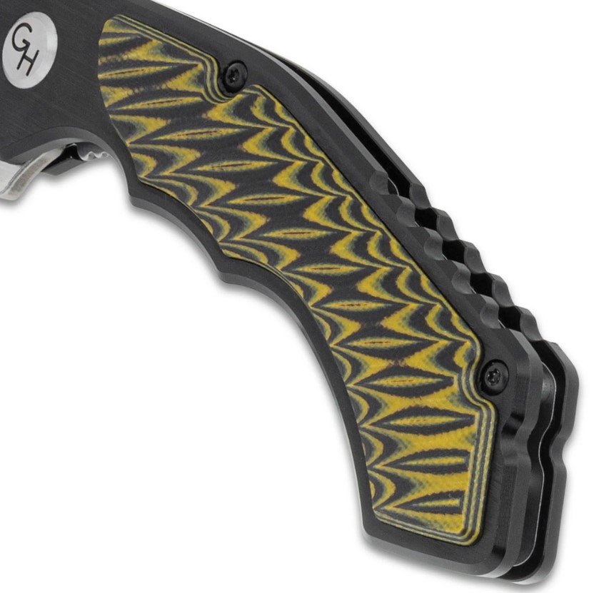Hibben Yellow Jacket Whirlwind Taschenmesser