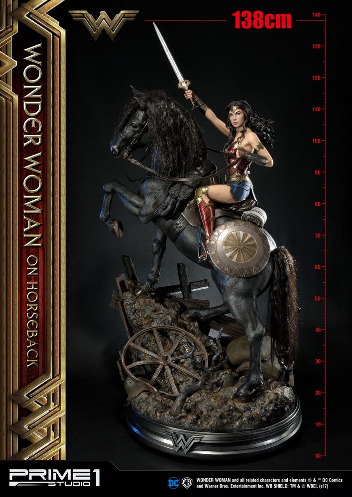 Wonder Woman Statue Wonder Woman on Horseback 138 cm