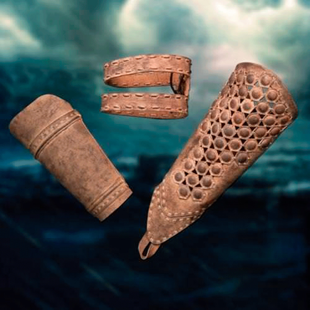 Armschutz Themistocles - Leder