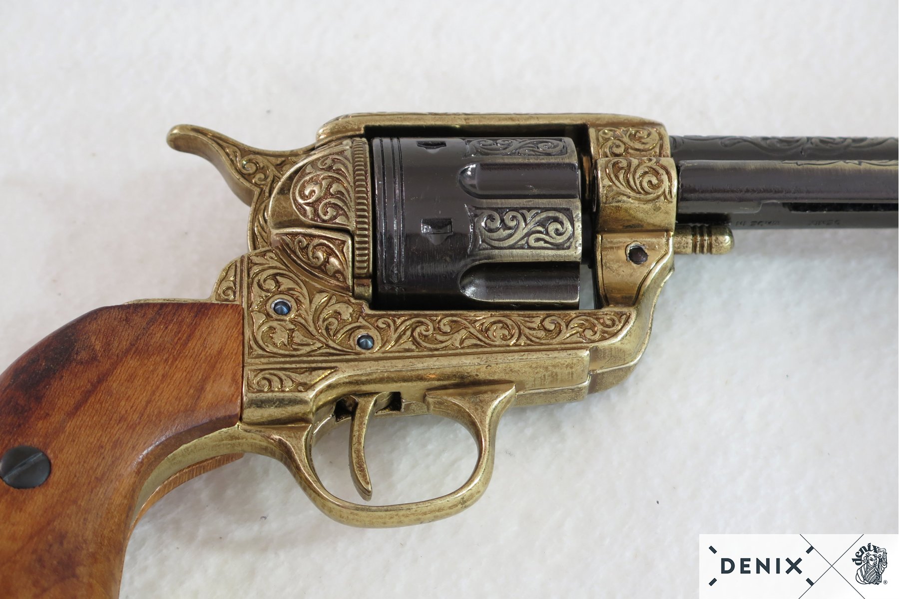45er Peacemaker Colt, messingfarbe