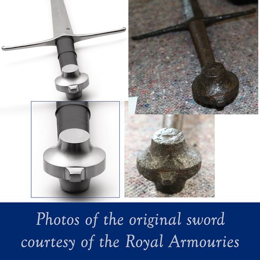 Langschwert des Heiligen Römischen Reiches aus dem 14. Jahrhundert, Royal Armouries Collection