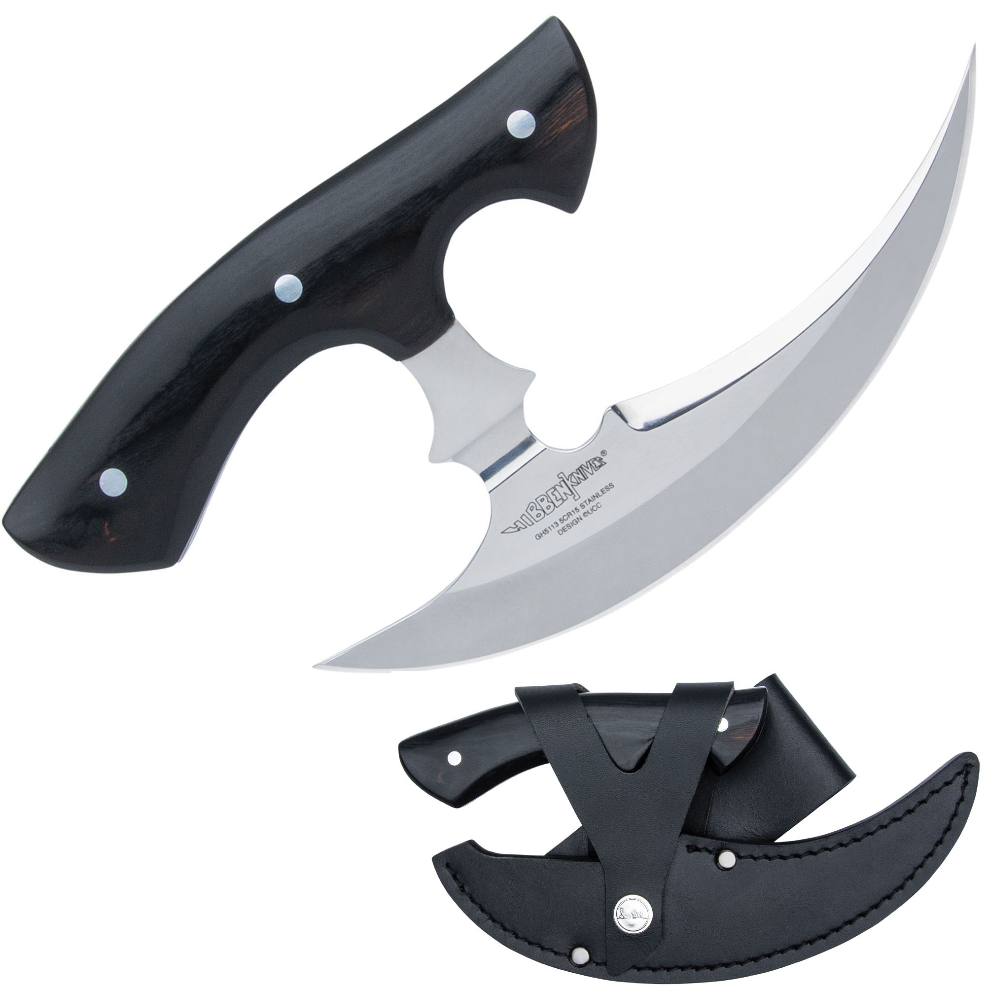 Thor’s Sickle Ulu mit Scheide