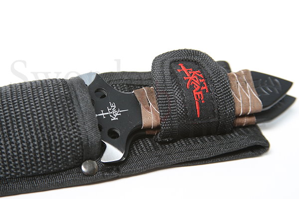 Kit Rae Hellhawk 3-er Wurfmesserset 24,8 cm, schwarz