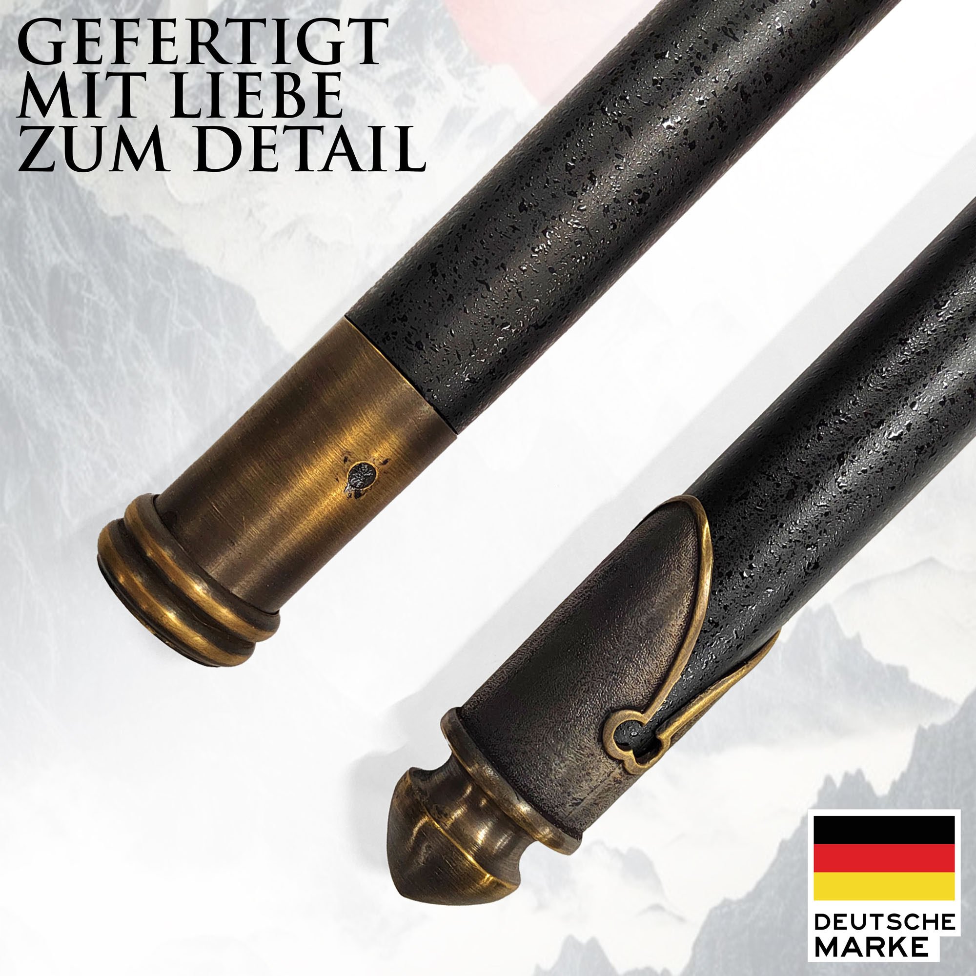 Geschmiedeter Yari Speer