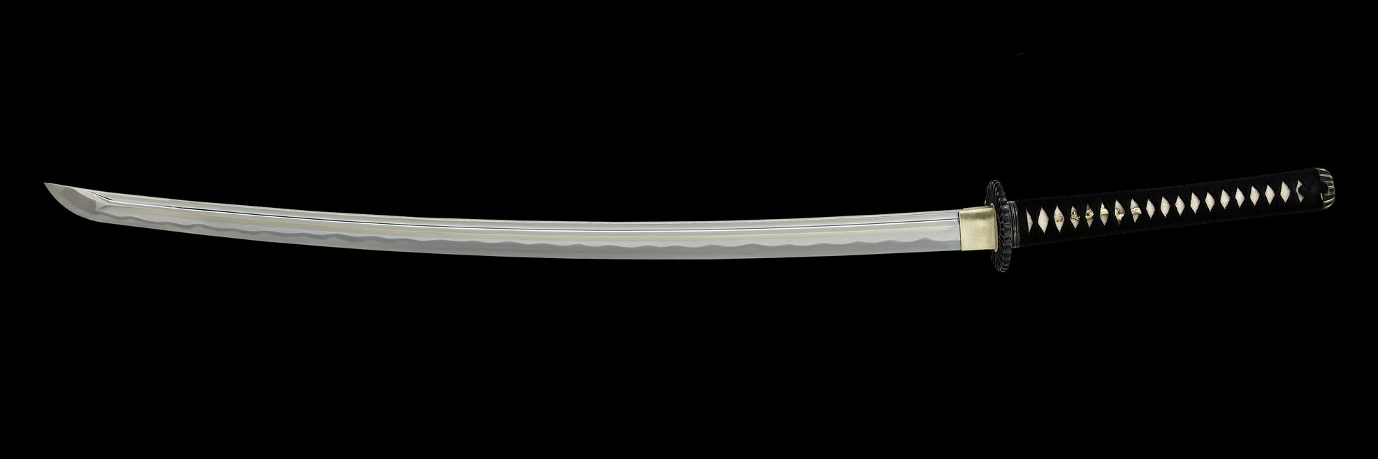 Daimyo Tamahagane O-Katana Hi 82 cm Silver Wheel