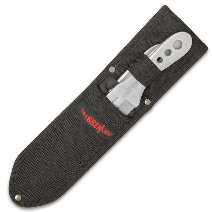 Hibben Wurfmesser Triple Set mit Scheide 