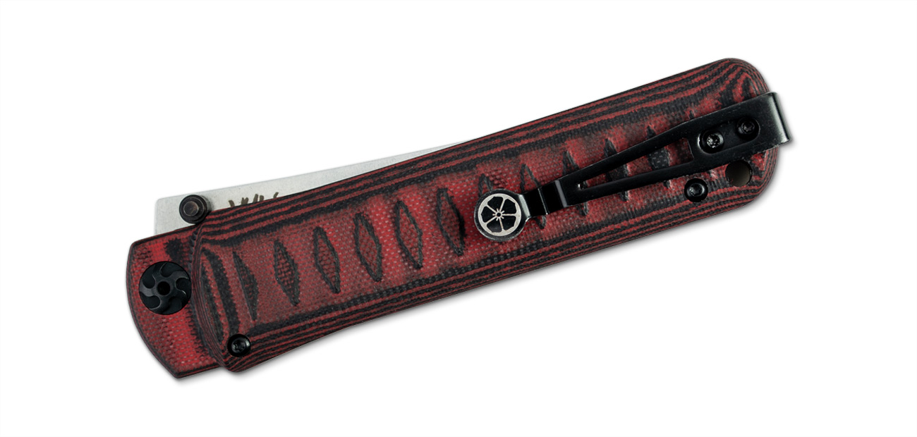 Whisper - D2 Stonewash Rot/Schwarz