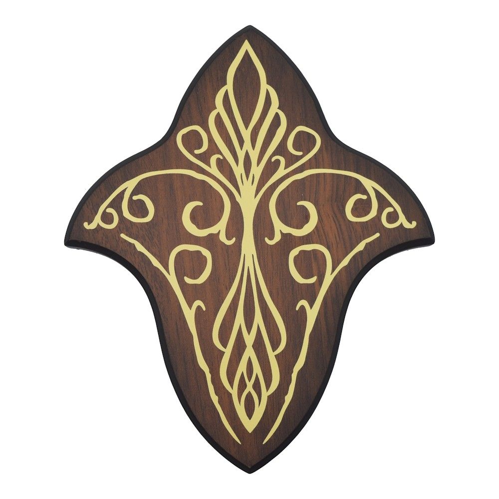 Herr der Ringe Samweis Gamdschie Dolch 60cm | Hobbit Kurzschwert Stahl-Replika mit Echtholz-Griff | Inkl. Kunstleder-Scheide & Holz-Wandhalterung | Fantasy Cosplay Waffe & Mittelerde Sammlerstück