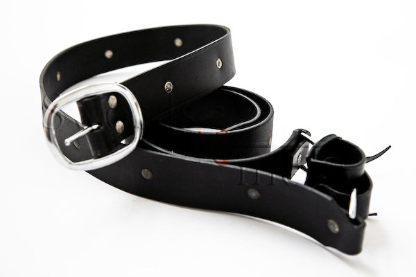 Mittelalterlicher Gürtel, klein, schwarz